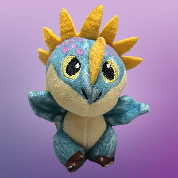 How to Train your Dragon 3 The Hidden World Purple Markings Stormfly Plush 3” - Picture 1 of 4